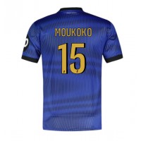 Echipament fotbal OGC Nice Youssoufa Moukoko #15 Tricou Treilea 2024-25 maneca scurta